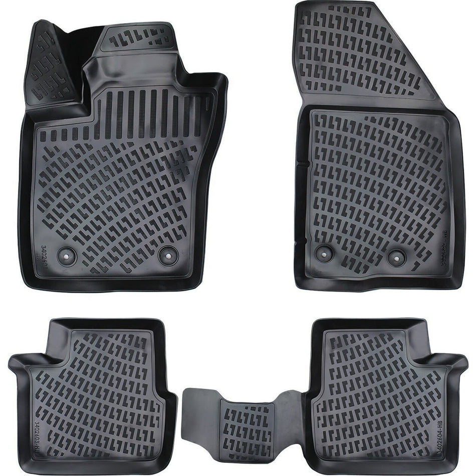 Fiat Egea Cross 2020 Sonrası | Hatchback 3D Araca Özel Havuzlu Paspas Bmy