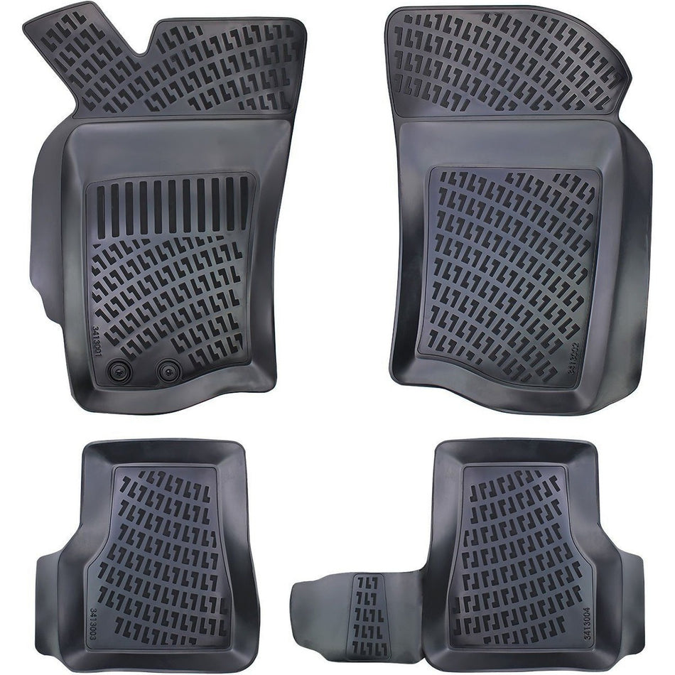 Fiat Palio 1996-2011 | 5 Kapı 3D Araca Özel Havuzlu Paspas Bmy