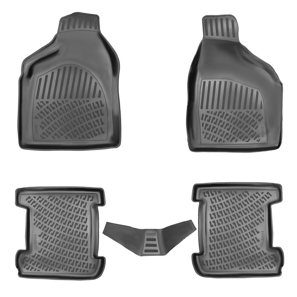 Fiat Panda I 1981-1996 3D Araca Özel Havuzlu Paspas Bmy