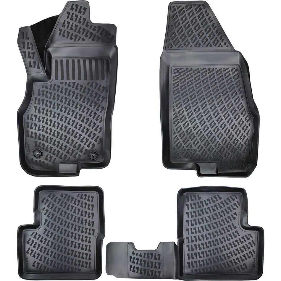 Fiat Punto 2010 Sonrası | Punto Evo 3D Araca Özel Havuzlu Paspas Bmy