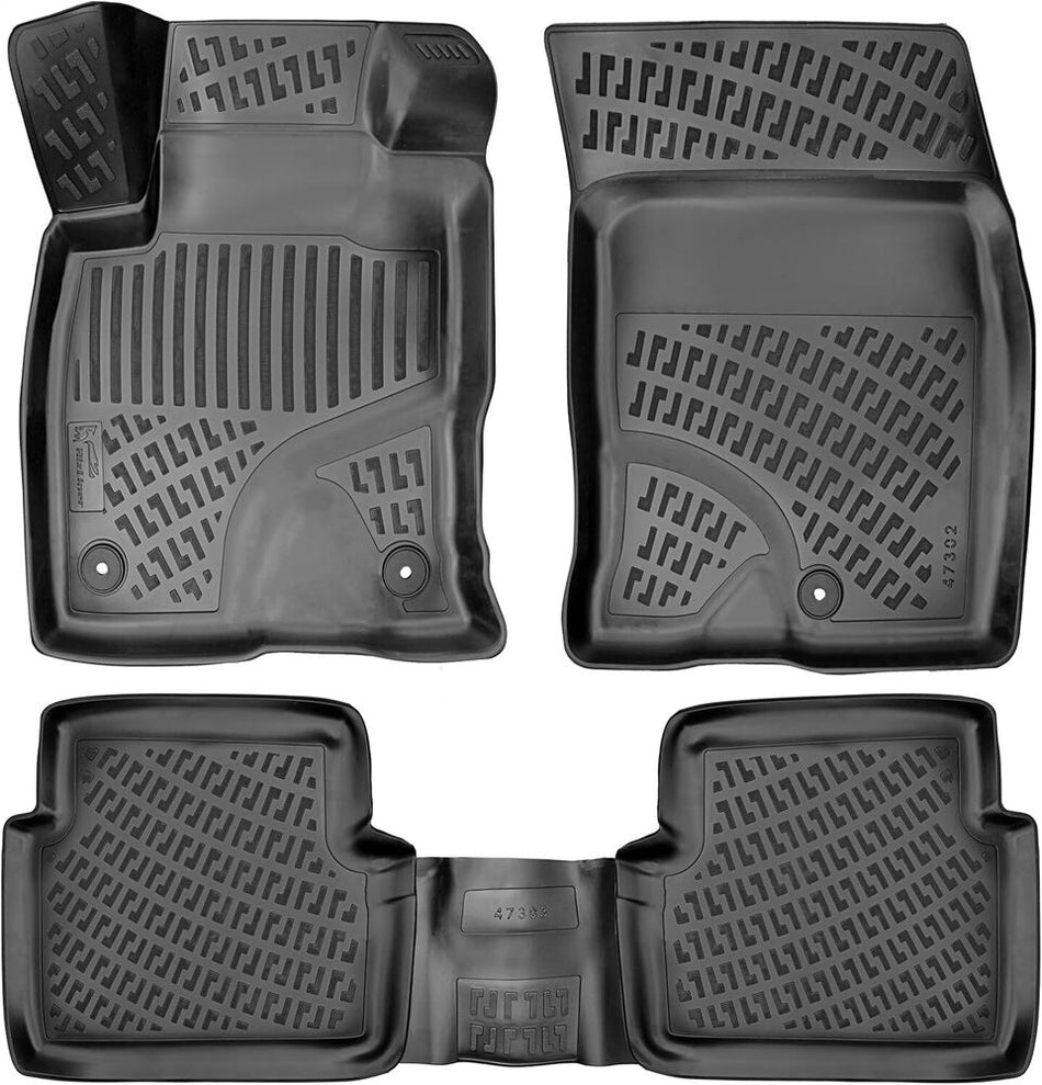 Ford Bronco Sport - Halı Zemin 2021 Sonrası 3D Araca Özel Havuzlu Paspas Bmy