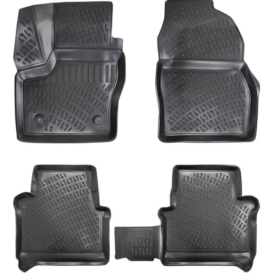 Ford Connect 2013-2022 3D Araca Özel Havuzlu Paspas Bmy