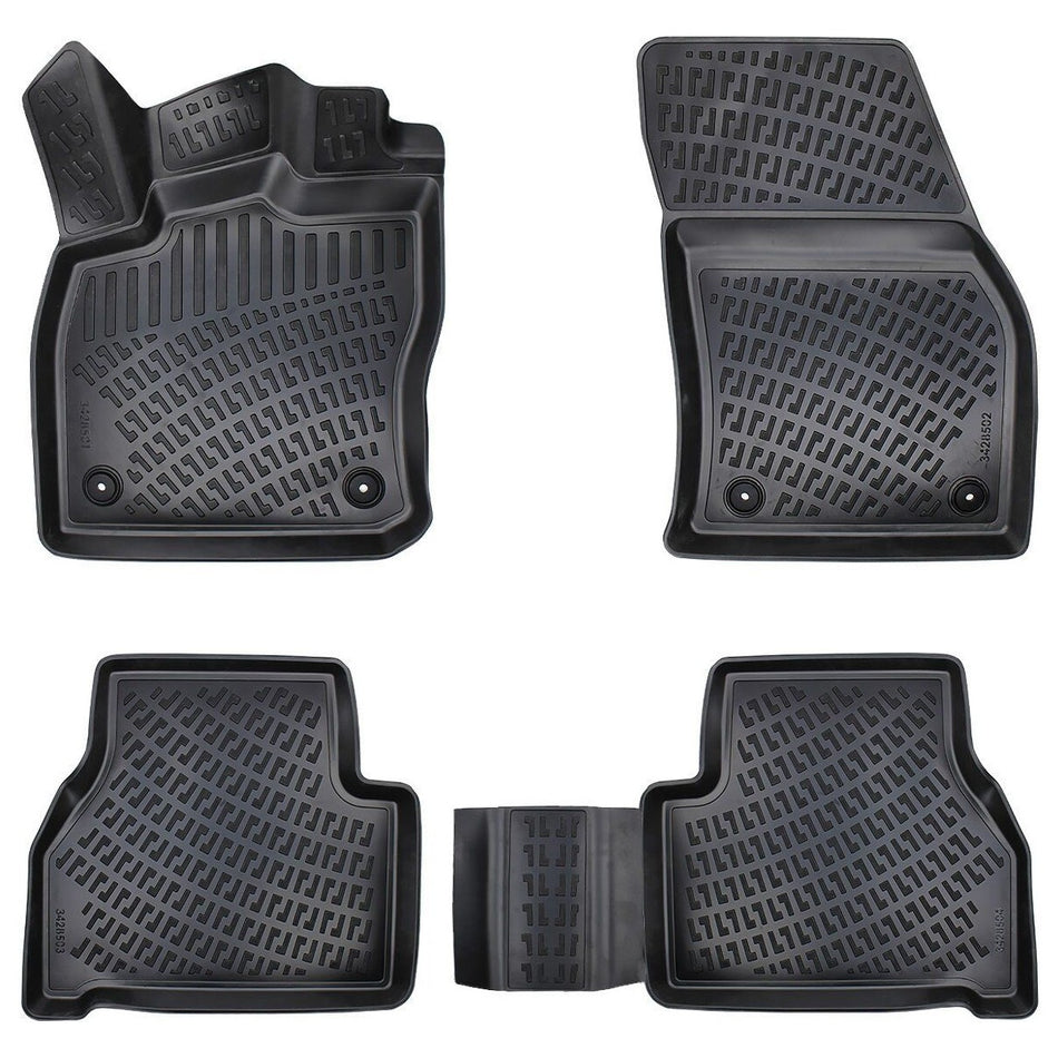 Ford Connect 2023 Sonrası | Tourneo Connect 3D Araca Özel Havuzlu Paspas Bmy