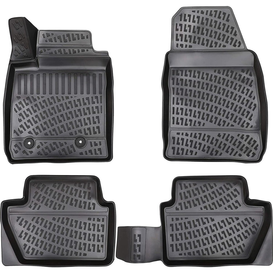 Ford Ecosport 2016 Sonrası 3D Araca Özel Havuzlu Paspas Bmy