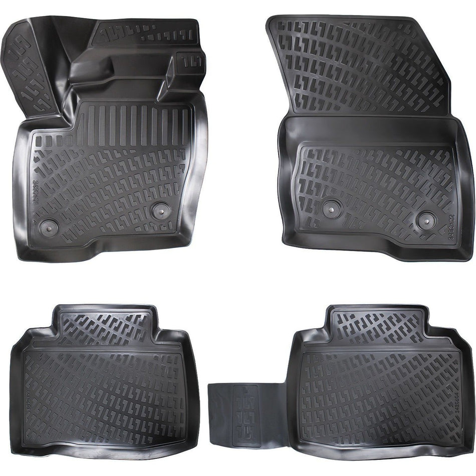 Ford Edge 2016 Sonrası 3D Araca Özel Havuzlu Paspas Bmy