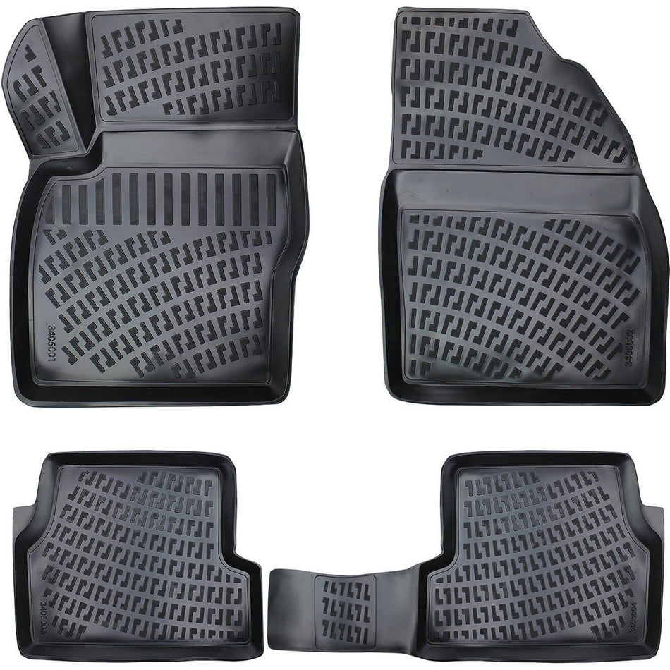 Ford Focus 1998-2004 3D Araca Özel Havuzlu Paspas Bmy