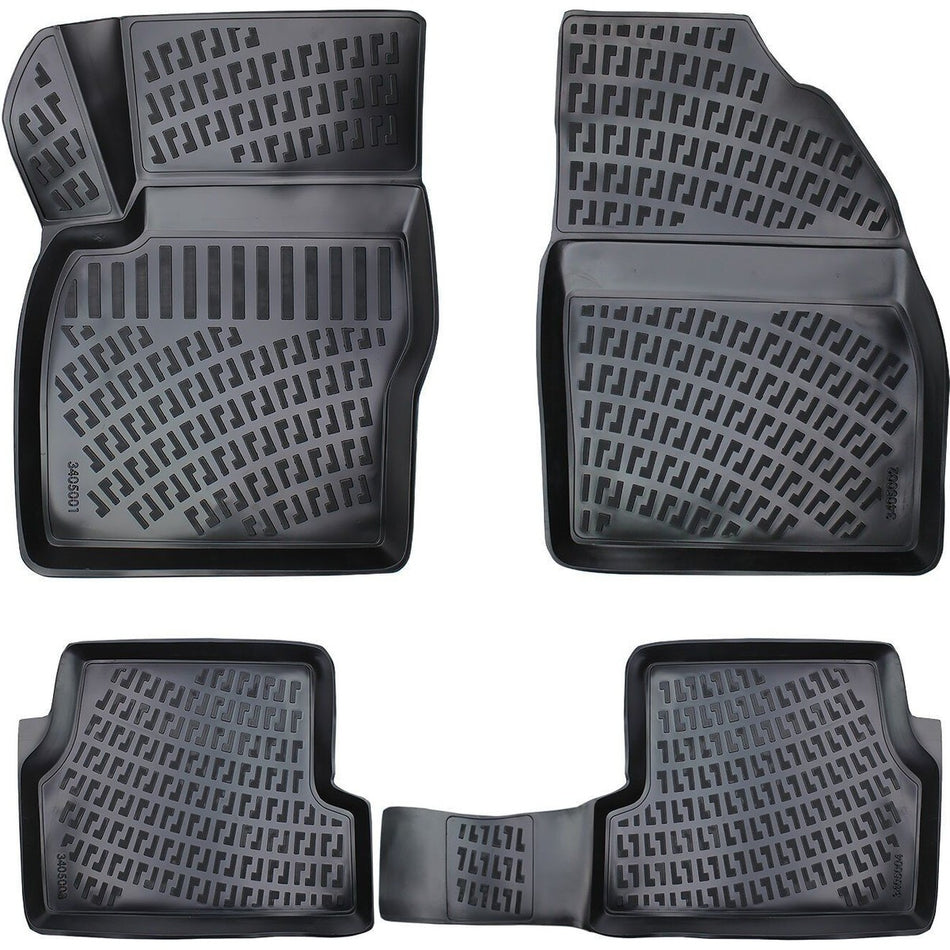 Ford Focus 2005-2011 3D Araca Özel Havuzlu Paspas Bmy