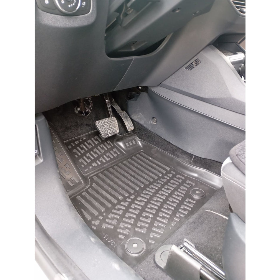 Ford Tourneo Courier 2024 Sonrası 3D Araca Özel Havuzlu Paspas Bmy