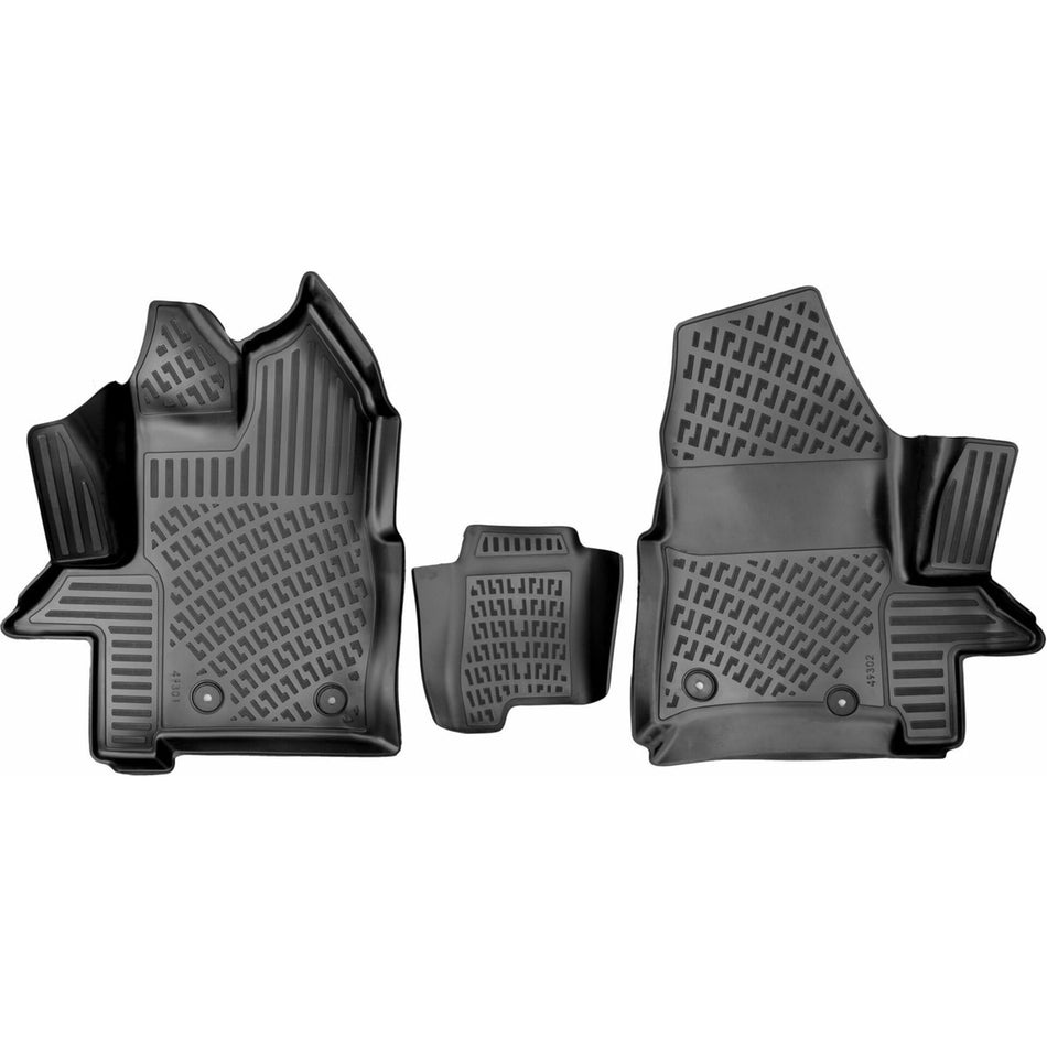 Ford Transit Custom (Kapalı Kasa) 2012-2023 3D Araca Özel Havuzlu Paspas Bmy