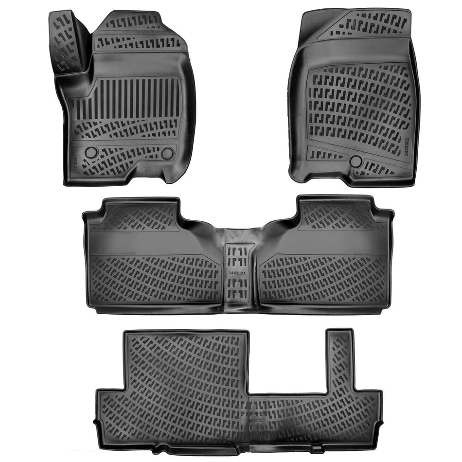 Gmc/yukon Denali Xl Bench Seating 8k 2021 Sonrası 3D Araca Özel Havuzlu Paspas Bmy