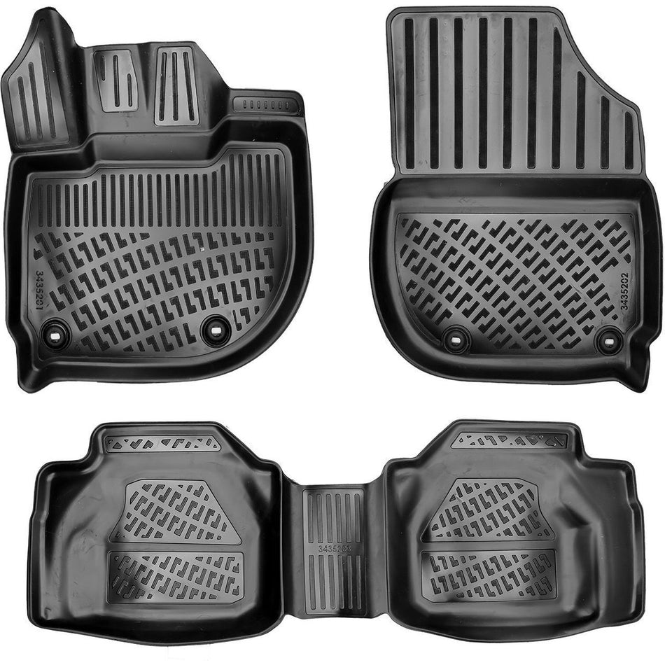 Honda City 2021 Sonrası 3D Araca Özel Havuzlu Paspas Bmy