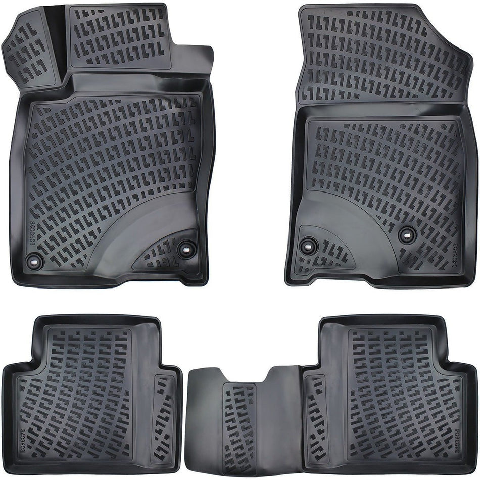 Honda Civic 2016-2021 | Sedan 3D Araca Özel Havuzlu Paspas Bmy