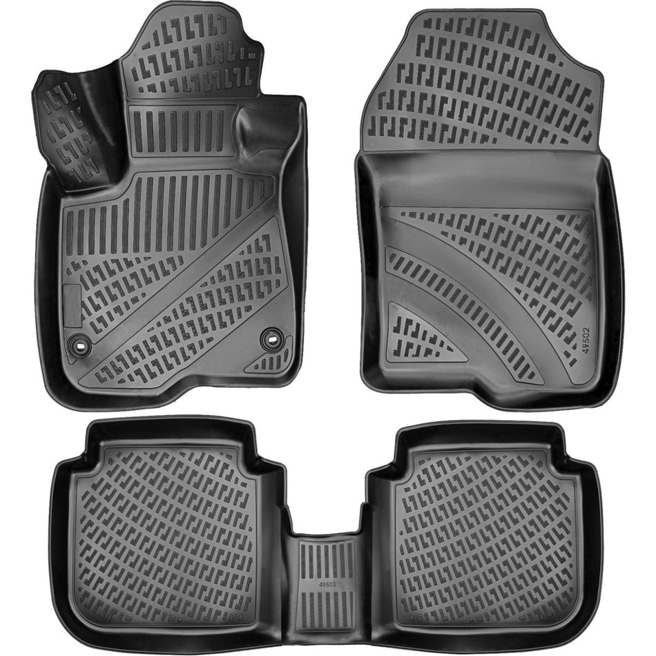 Honda Cr-V 2023 Sonrası 3D Araca Özel Havuzlu Paspas Bmy