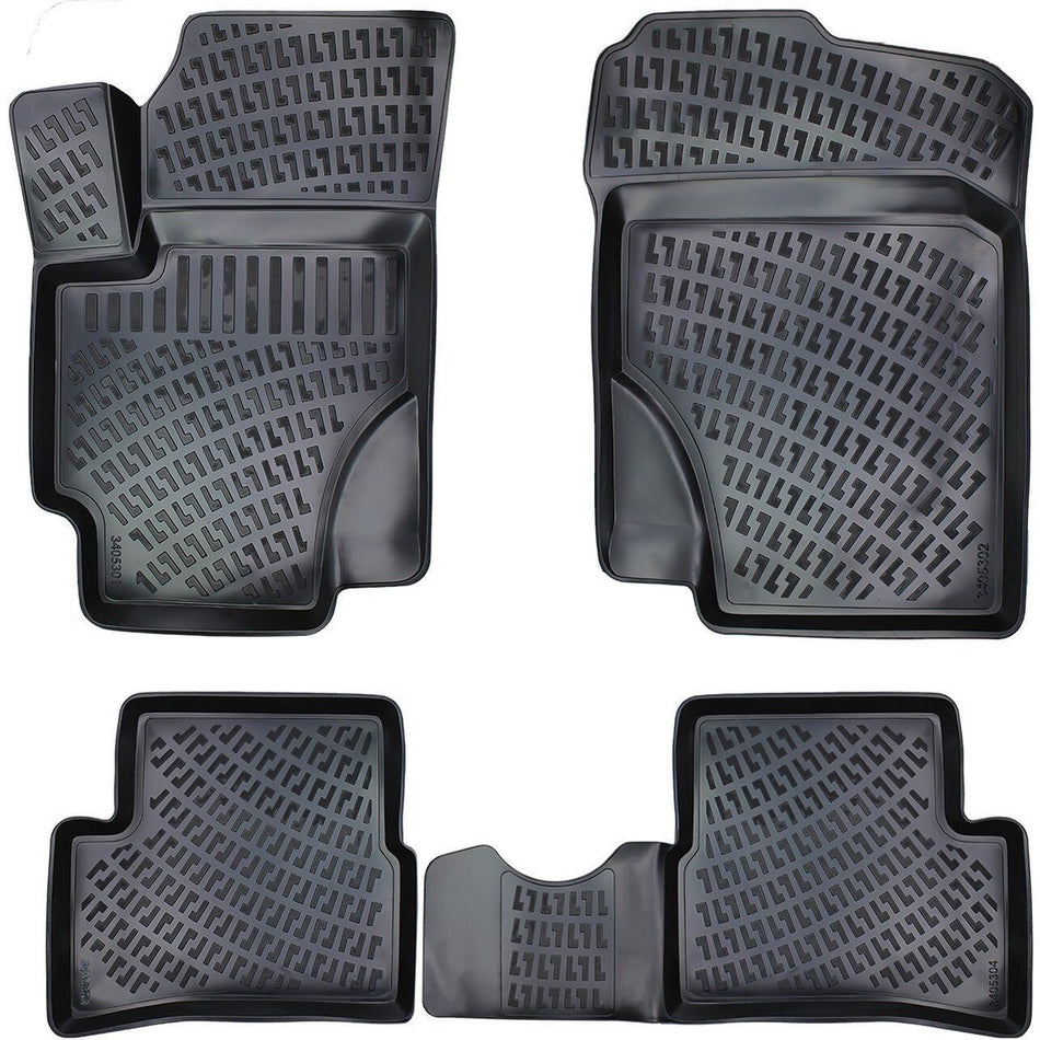 Hyundai Accent Era 2006-2012 3D Araca Özel Havuzlu Paspas Bmy