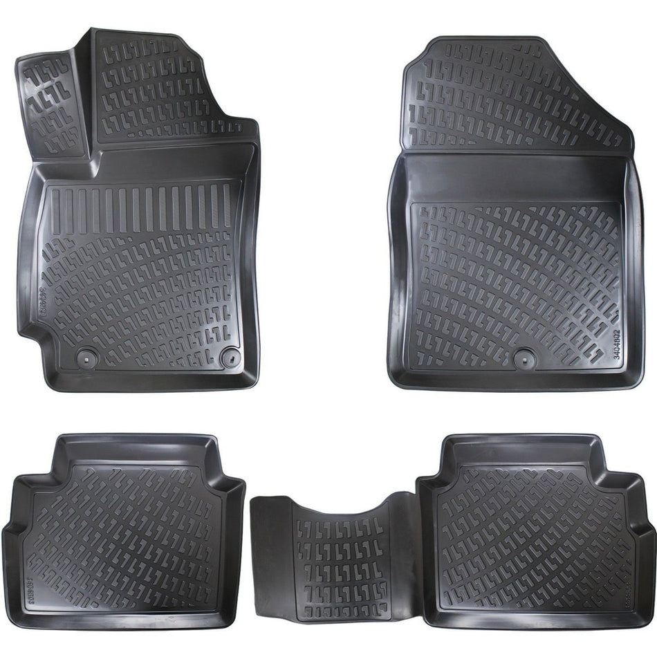 Hyundai Elantra 2015-2020 3D Araca Özel Havuzlu Paspas Bmy