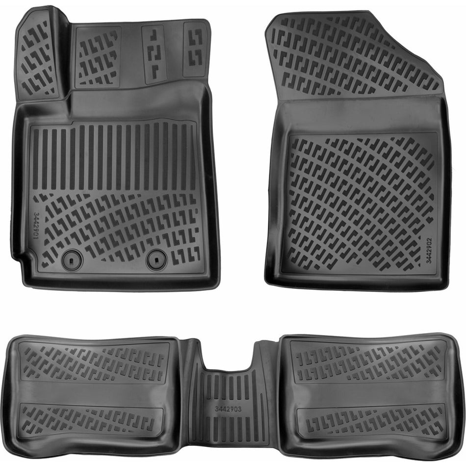 Hyundai I10 2019 Sonrası 3D Araca Özel Havuzlu Paspas Bmy