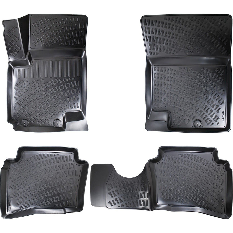 Hyundai I20 2008-2014 3D Araca Özel Havuzlu Paspas Bmy