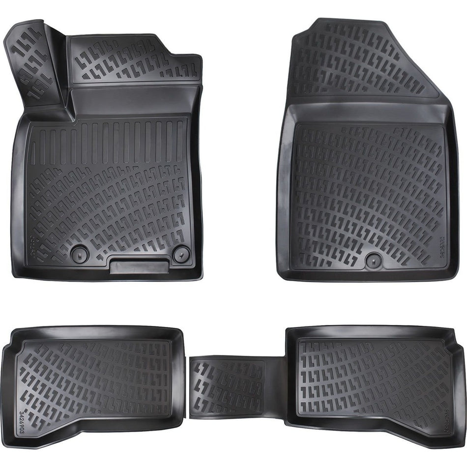 Hyundai Ioniq 2017 Sonrası 3D Araca Özel Havuzlu Paspas Bmy