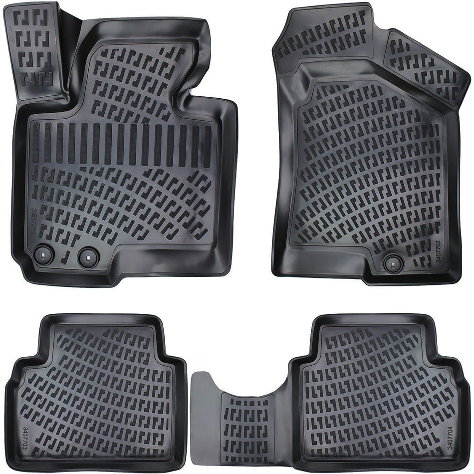 Hyundai IX35 2009-2015 3D Araca Özel Havuzlu Paspas Bmy