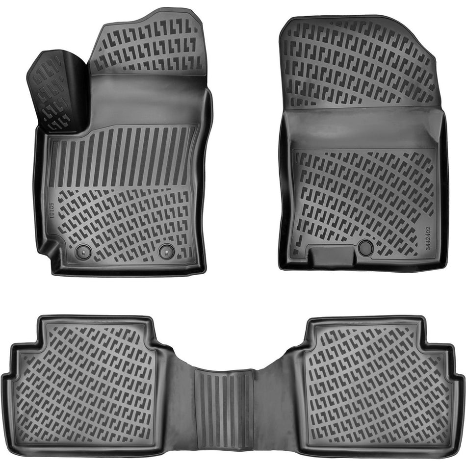 Hyundai Kona 2023 Sonrası | Hybrid 3D Araca Özel Havuzlu Paspas Bmy