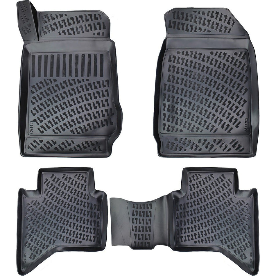 Isuzu D-Max 2012-2019 3D Araca Özel Havuzlu Paspas Bmy