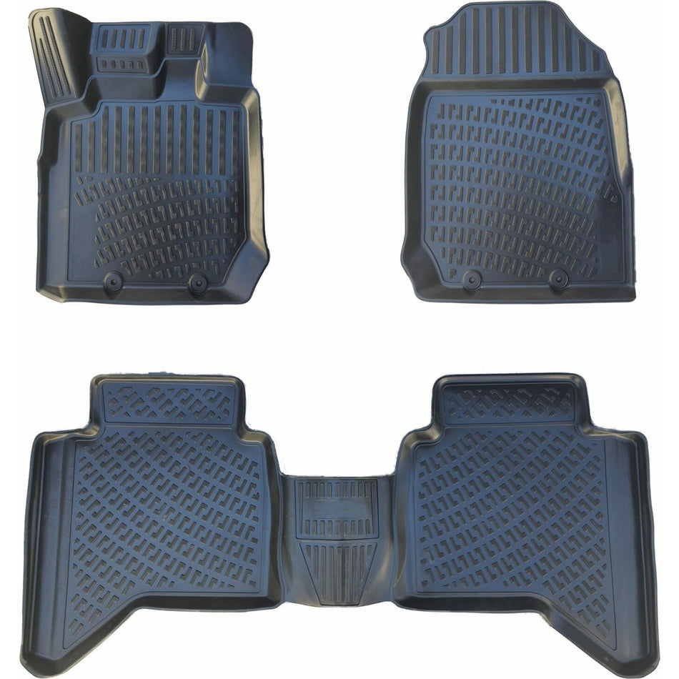 Isuzu D-Max 2019 Sonrası 3D Araca Özel Havuzlu Paspas Bmy