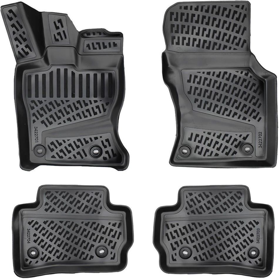 Jaguar F-Pace 2016-2020 3D Araca Özel Havuzlu Paspas Bmy