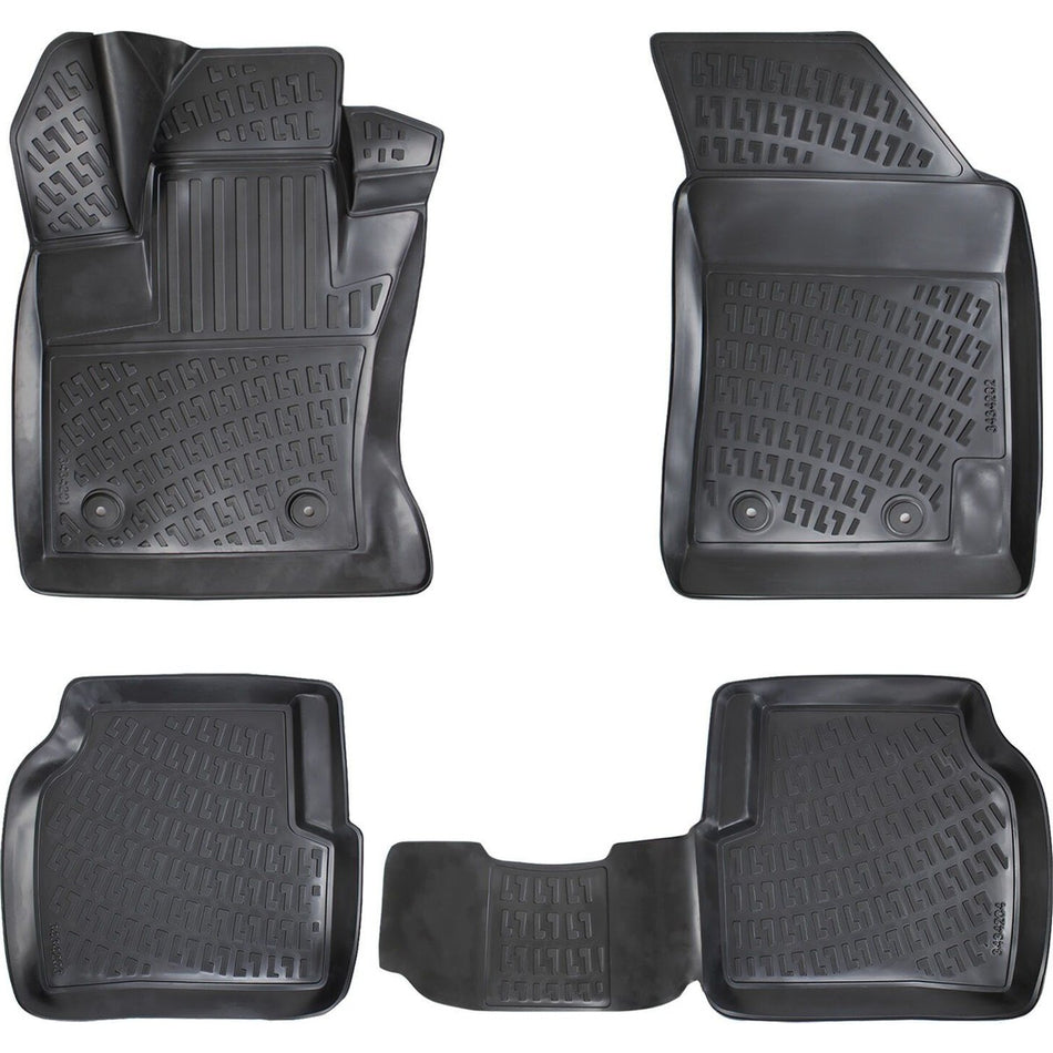 Jeep Compass 2017 Sonrası 3D Araca Özel Havuzlu Paspas Bmy