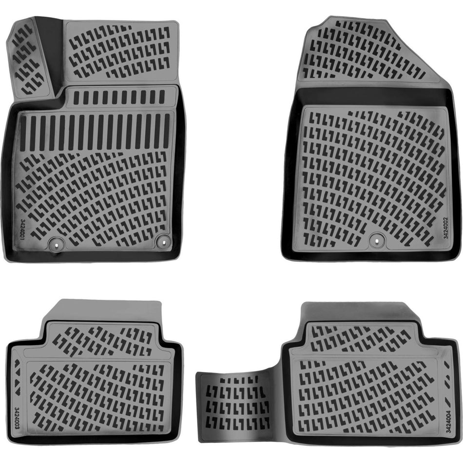 Kia Ceed 2018-2022 3D Araca Özel Havuzlu Paspas Bmy