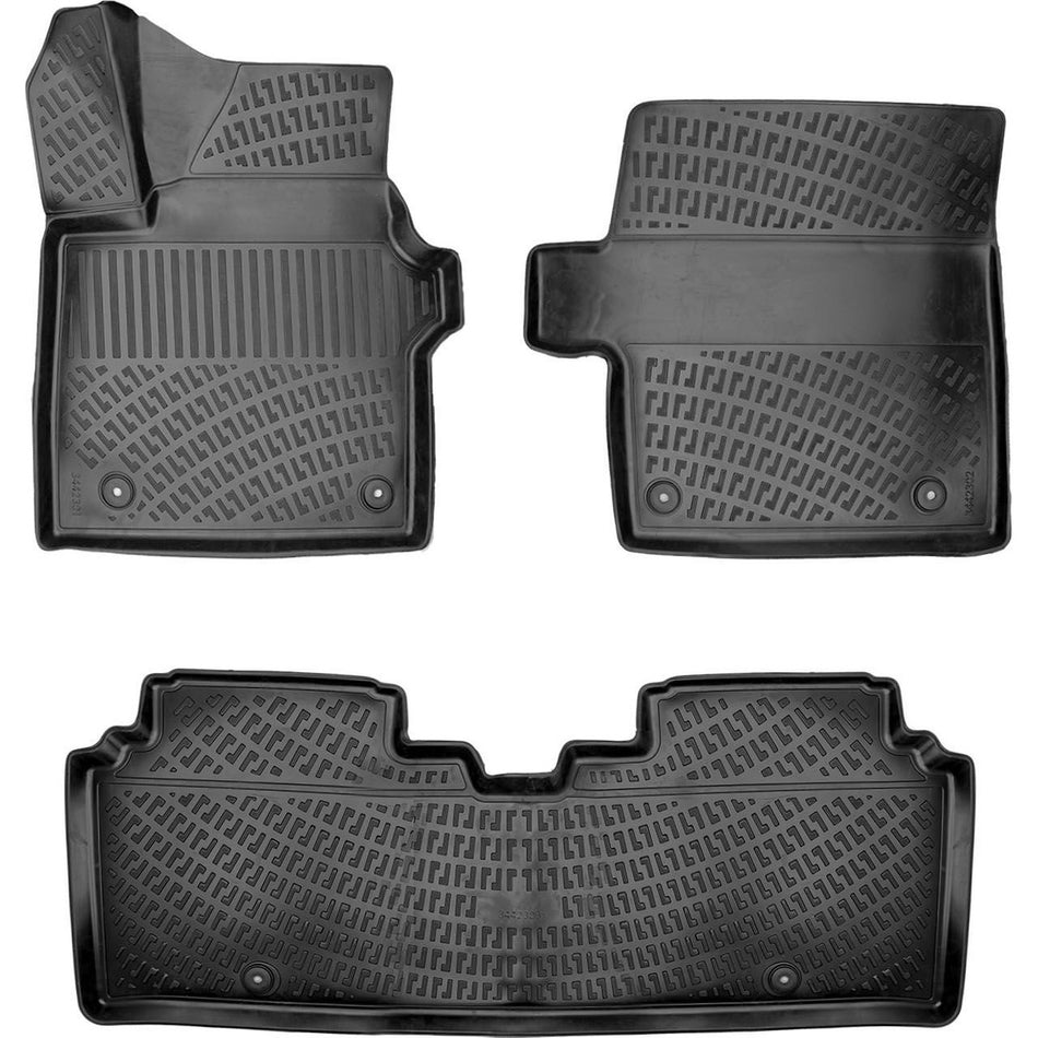 Kia Ev6 2022-2024 3D Araca Özel Havuzlu Paspas Bmy