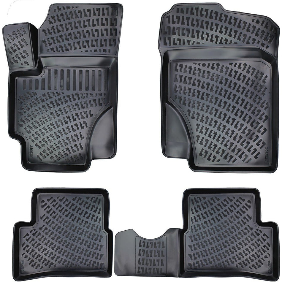 Kia Rio 2005-2011 3D Araca Özel Havuzlu Paspas Bmy