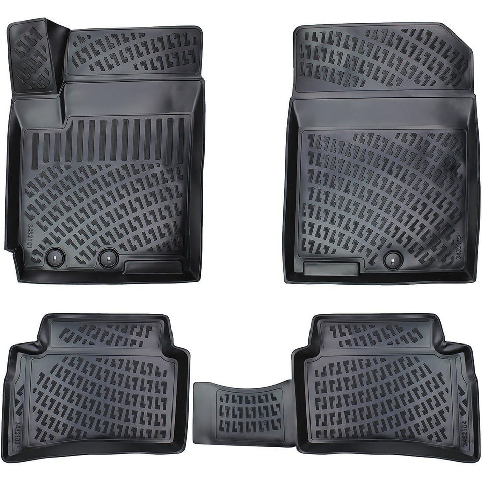 Kia Rio 2017 Sonrası | Sedan 3D Araca Özel Havuzlu Paspas Bmy