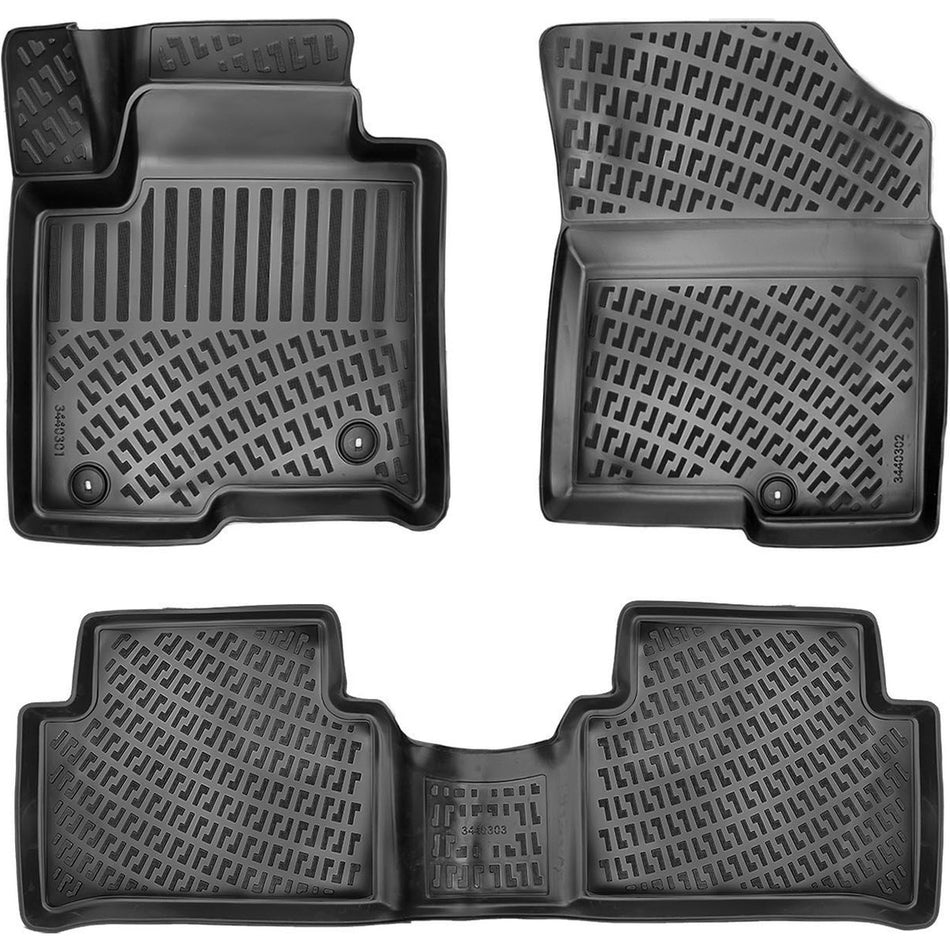 Kia Sorento 2021 Sonrası | Hybrid 3D Araca Özel Havuzlu Paspas Bmy