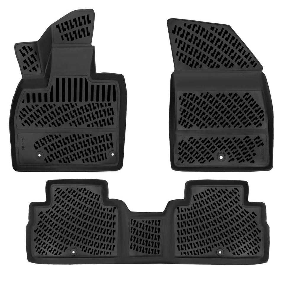 Kia Telluride 5 Koltuklu 2020 Sonrası 3D Araca Özel Havuzlu Paspas Bmy