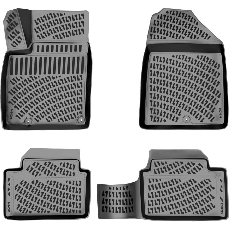 Kia Xceed 2019 Sonrası 3D Araca Özel Havuzlu Paspas Bmy