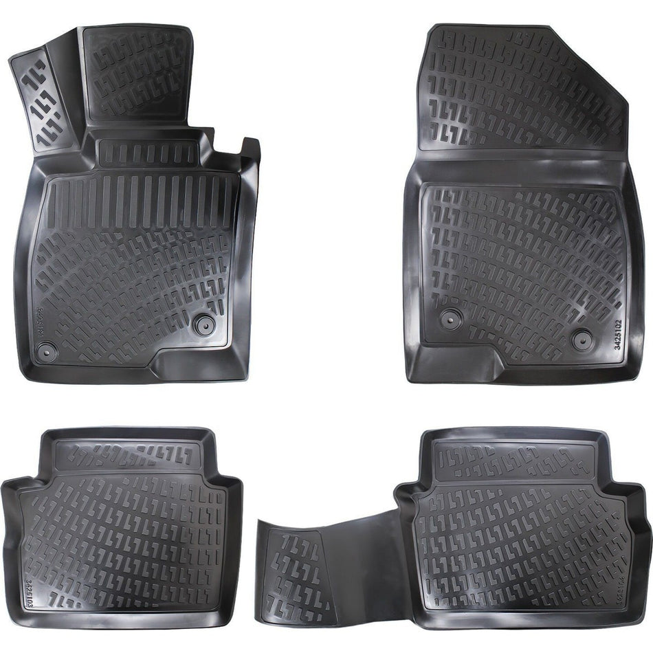 Mazda 6 2012 Sonrası 3D Araca Özel Havuzlu Paspas Bmy