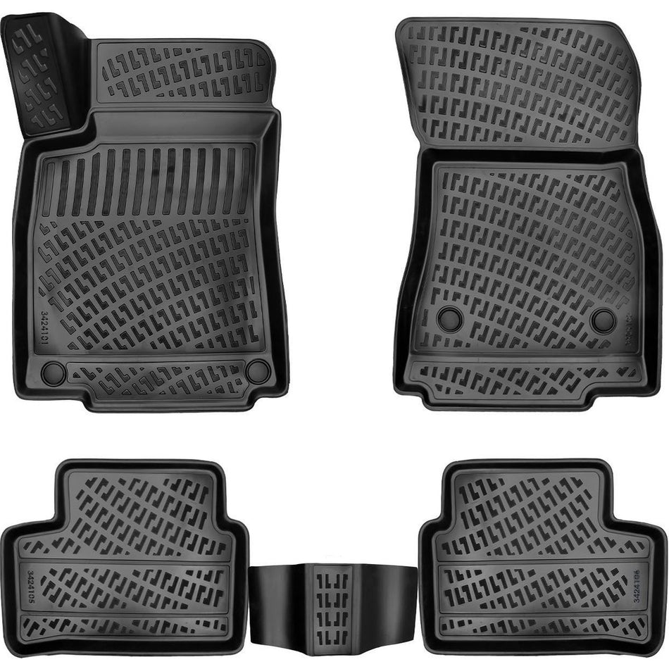 Mercedes-Benz A Serisi 2018 Sonrası W177 | Sedan 3D Araca Özel Havuzlu Paspas Bmy