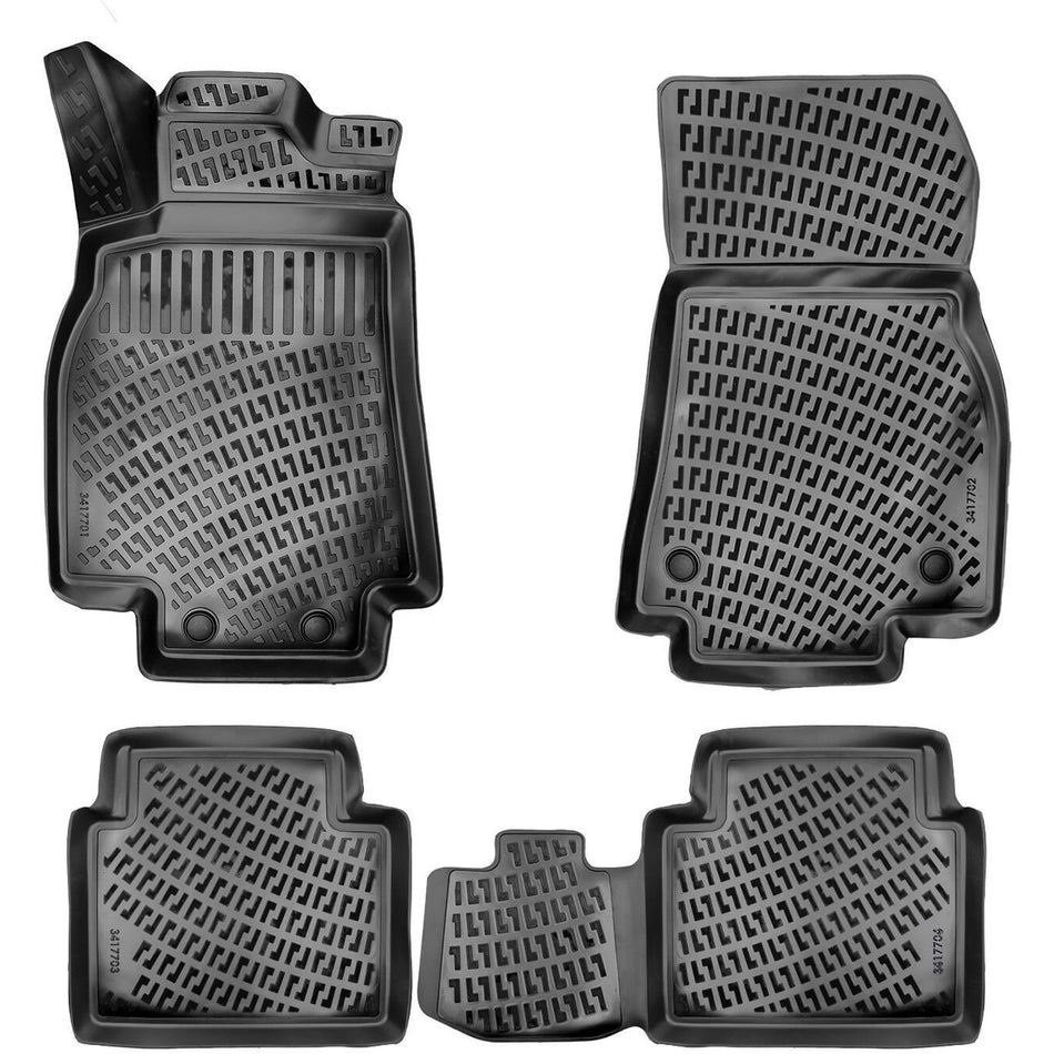 Mercedes-Benz B Serisi 2005-2011 W245 3D Araca Özel Havuzlu Paspas Bmy