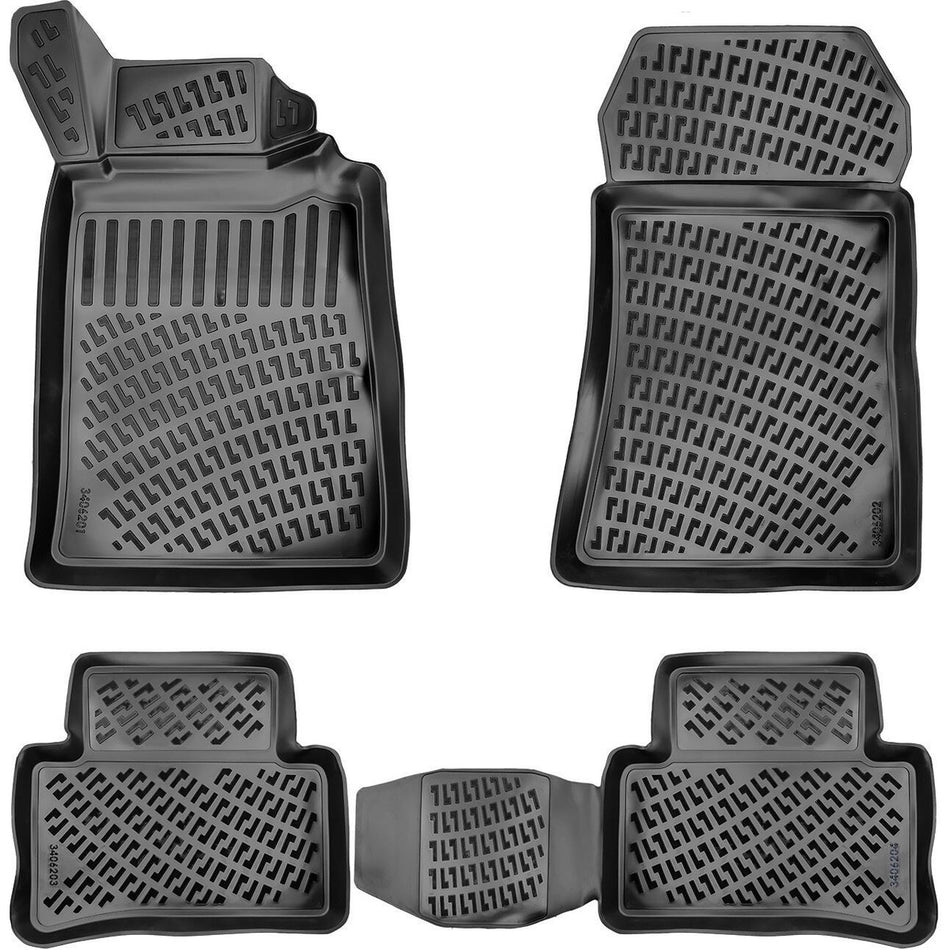 Mercedes-Benz C Serisi 1993-2000 W202 3D Araca Özel Havuzlu Paspas Bmy