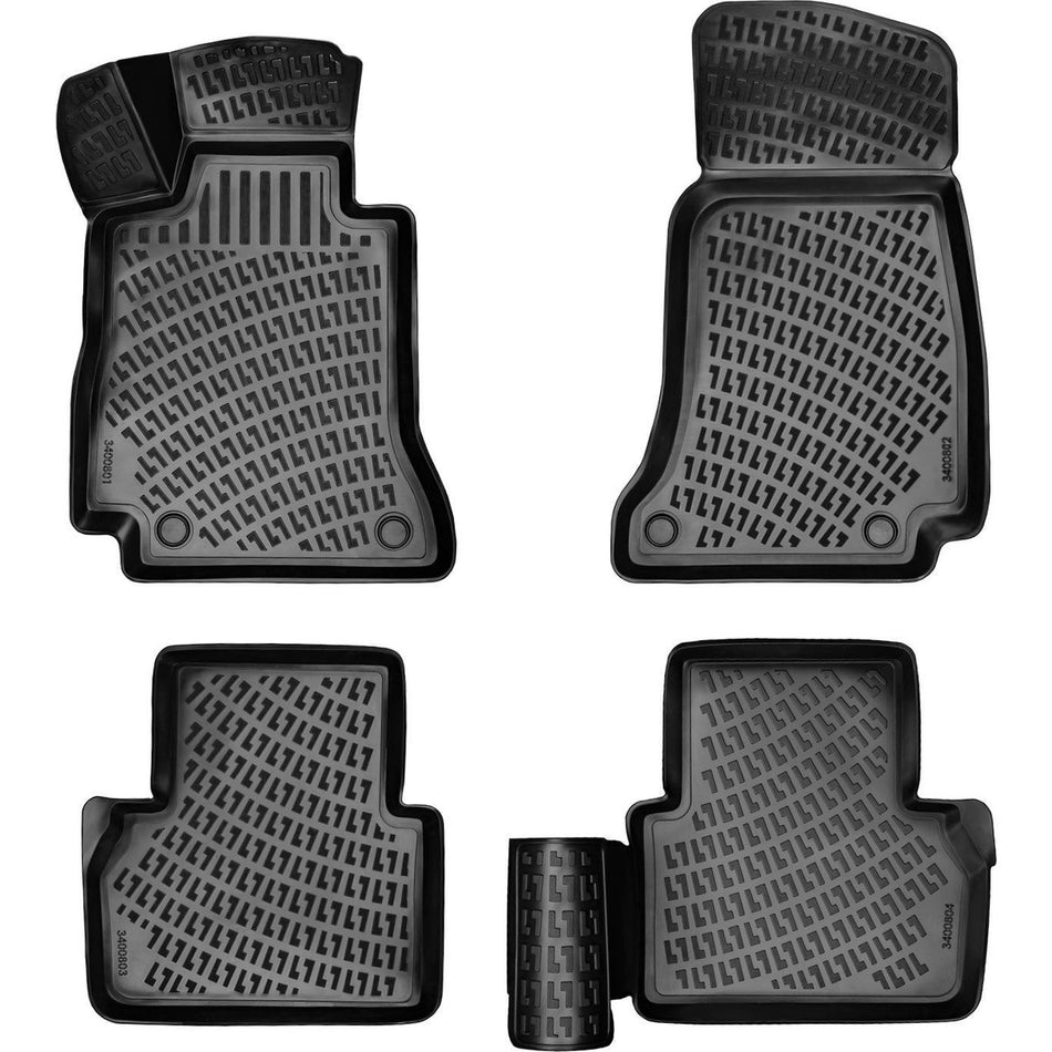 Mercedes-Benz E Serisi 2017-2023 W213 3D Araca Özel Havuzlu Paspas Bmy