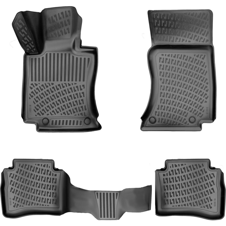 Mercedes-Benz E Serisi 2023 Sonrası W214 3D Araca Özel Havuzlu Paspas Bmy