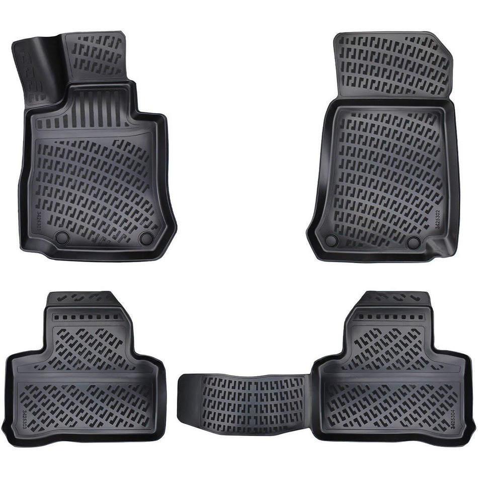 Mercedes-Benz Glc Coupe 2015 Sonrası 3D Araca Özel Havuzlu Paspas Bmy