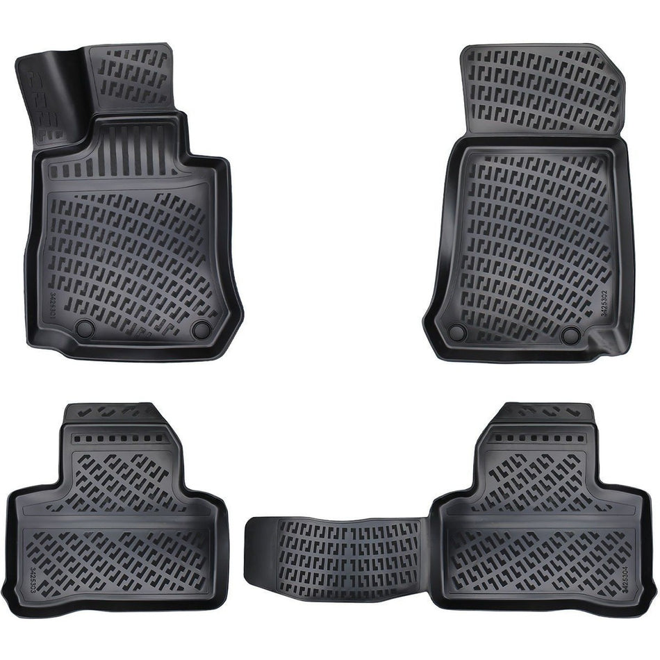 Mercedes-Benz Glc Suv 2015-2022 3D Araca Özel Havuzlu Paspas Bmy