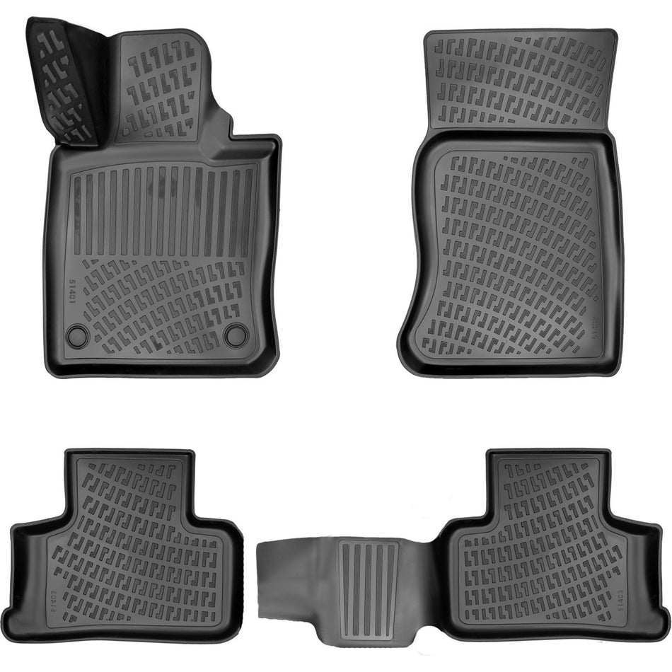 Mercedes-Benz Glc Suv 2023 Sonrası 3D Araca Özel Havuzlu Paspas Bmy