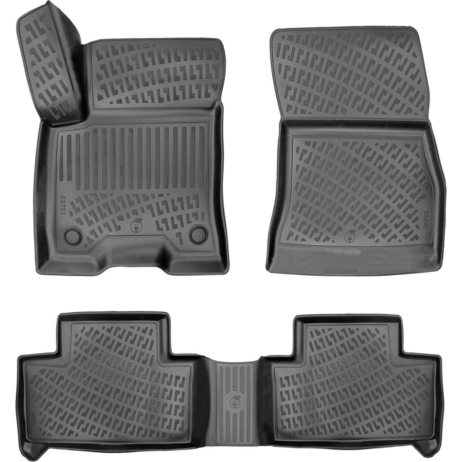 Mercedes Eqb 2021 Sonrası 3D Araca Özel Havuzlu Paspas Bmy