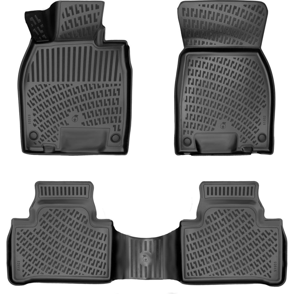 Mercedes Eqe 2022 Sonrası 3D Araca Özel Havuzlu Paspas Bmy