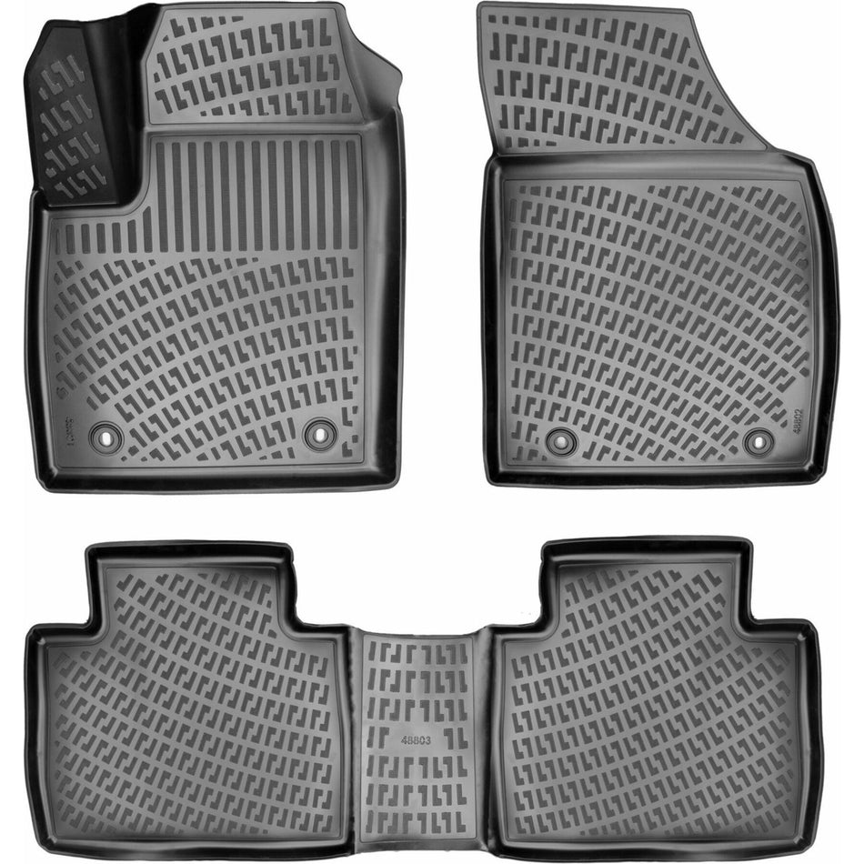 Mg Hs 2018 Sonrası | Benzinli 3D Araca Özel Havuzlu Paspas Bmy