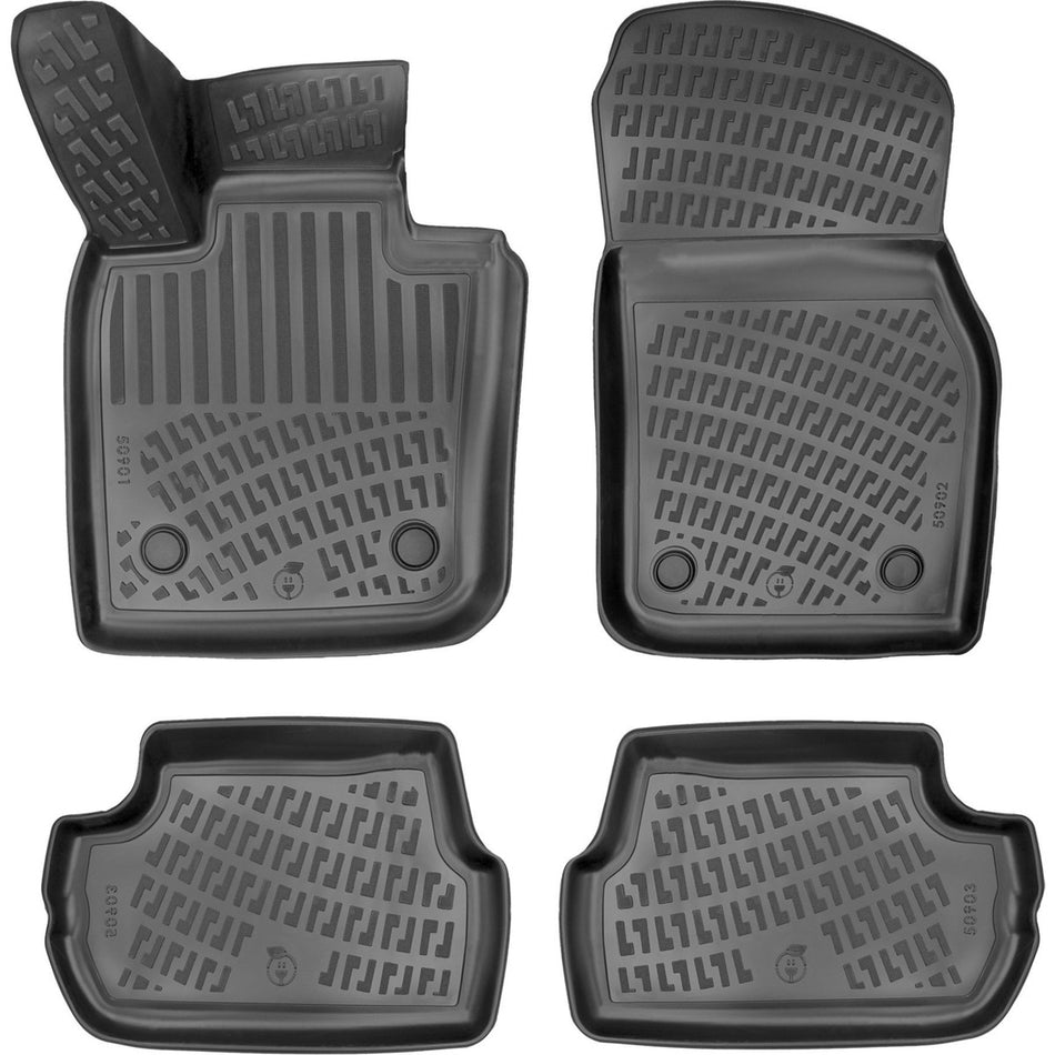 Mini Cooper Elektrikli Se F56 2021 Sonrası 3D Araca Özel Havuzlu Paspas Bmy