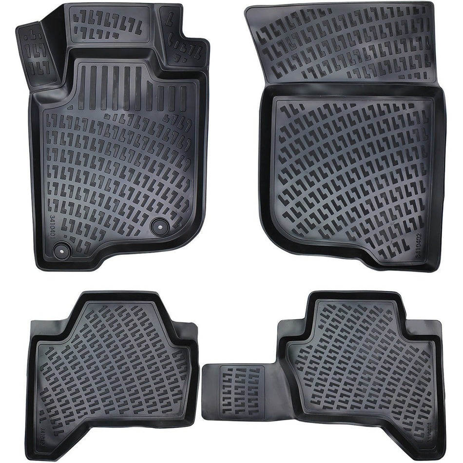 Mitsubishi L200 2005-2018 3D Araca Özel Havuzlu Paspas Bmy