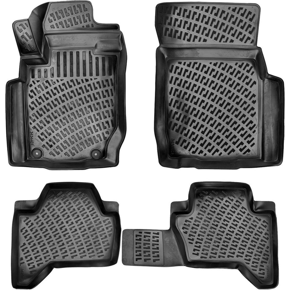 Mitsubishi L200 2019 Sonrası | Premium 3D Araca Özel Havuzlu Paspas Bmy